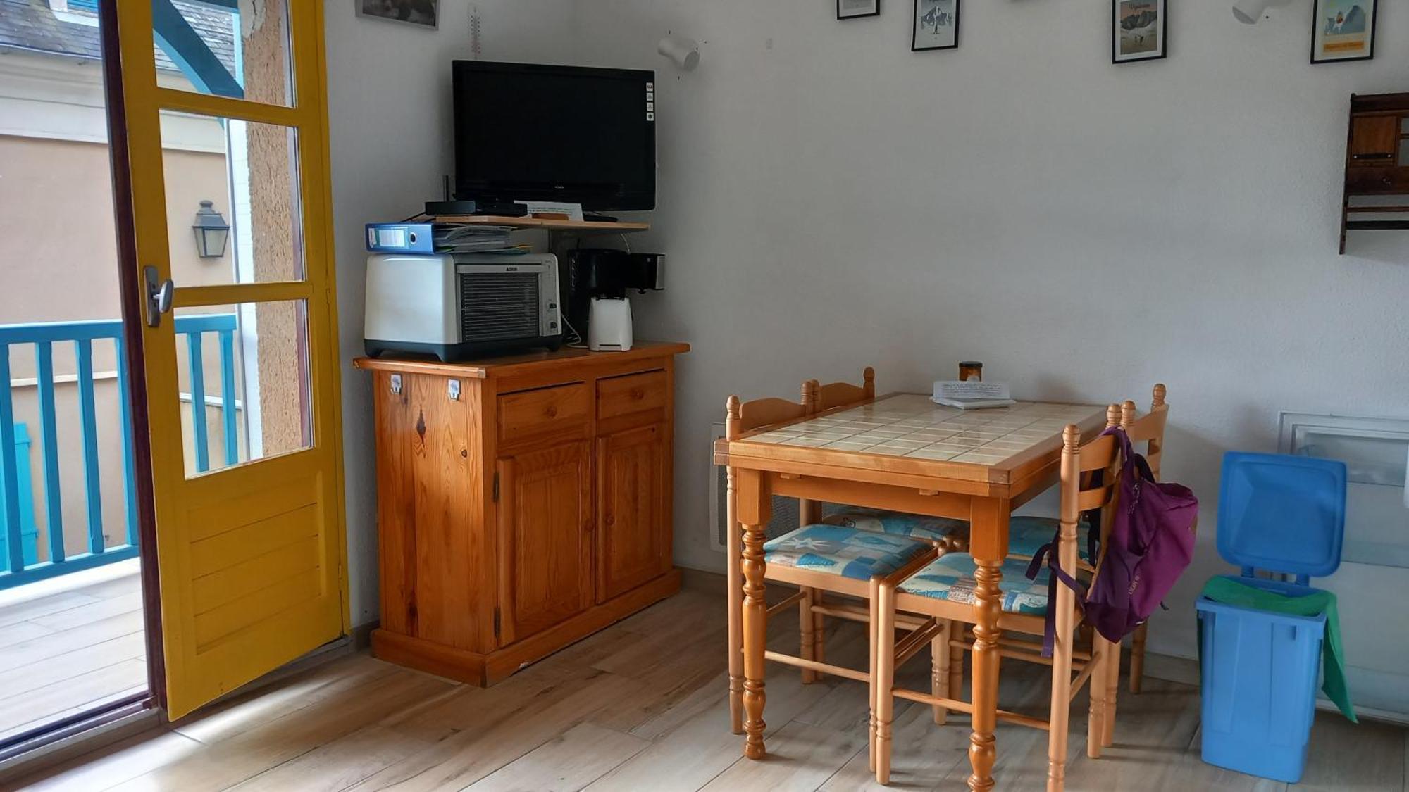 Joli Studio Avec Balcon Donnant Sur La Montagne Sainte-Marie-de-Campan Eksteriør billede
